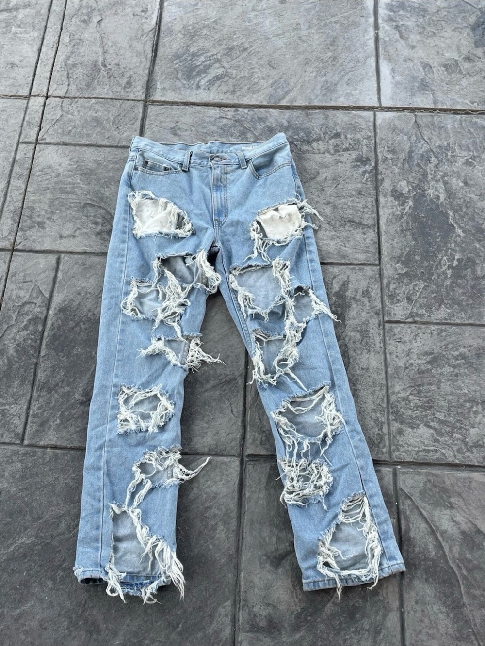 Distressed Jeans